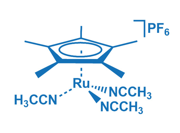 Tris(acetonitrile)pentamethylcyclopentadienyl ruthenium(II) hexafluorophosphate